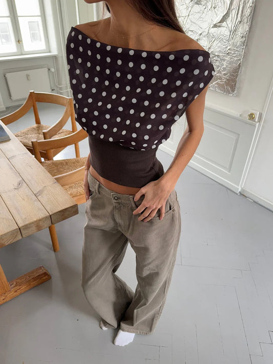 Almevea - Polka-dot top